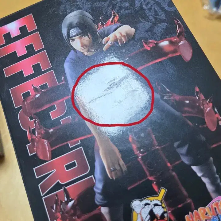[BUNJANG] Naruto Uchiha Itachi 20th Anniversary Effectreme Figure (Sealed) / 미개봉)나루토 우치하 이타치 20주년 이펙트림 피규어 미개봉