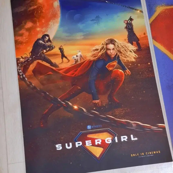 [BUNJANG] Supergirl 2-Poster Bundle Set / (2종일괄) 슈퍼걸 포스터 2종 일괄판매