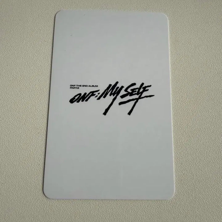 [BUNJANG] ONF Hyojin Official Photocard MYSELF Open the door 2nd Week / 온앤오프 효진 공방포카
