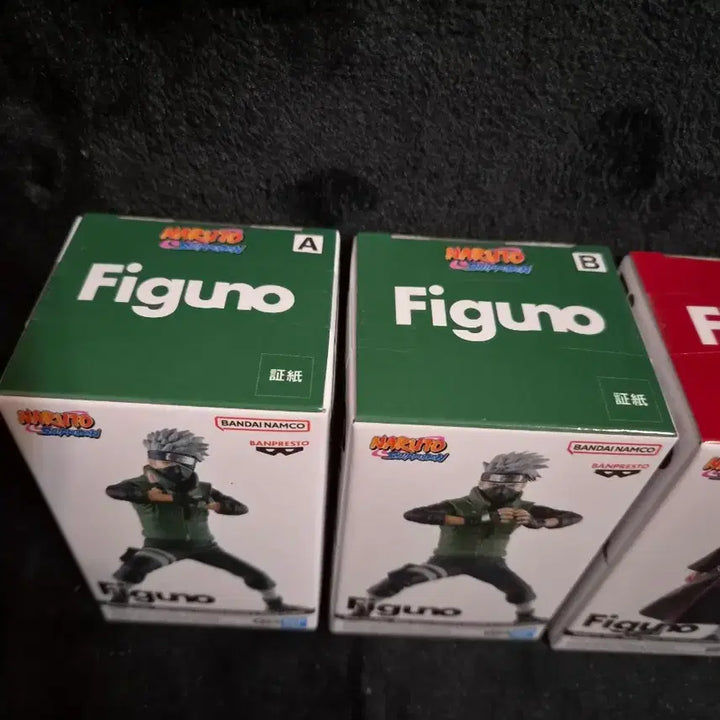 [BUNJANG] Naruto Kakashi/Itachi 4-Piece Figure Set / 나루토 피규어 카카시/이타치 4종 세트