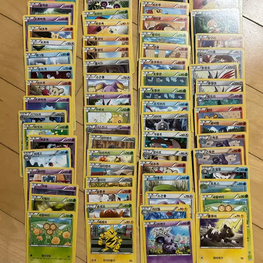 [BUNJANG] Pokemon Black &amp; White Card Collection (C Grade) / 포켓몬 B/W 카드 (c등급) 모음