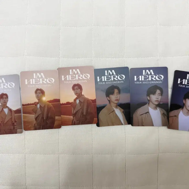 [BUNJANG] Im Young Woong 2023 Concert Photocard Ticket Set / 2023 임영웅 콘서트 포토카드 티켓 6종세트