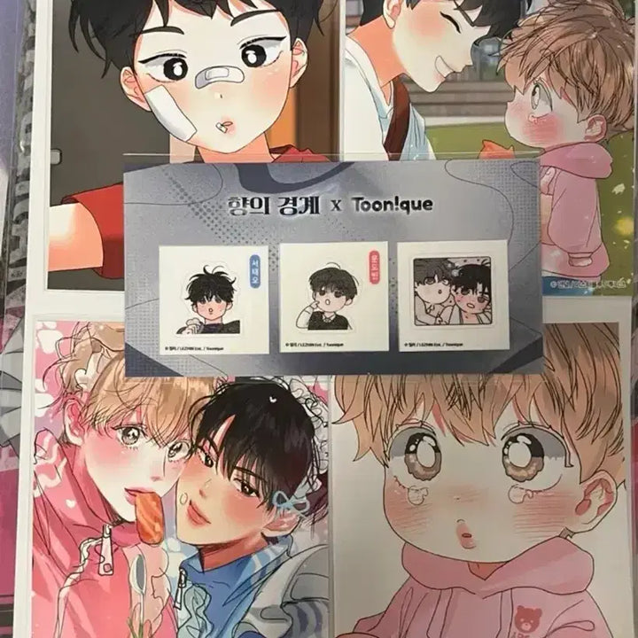 [BUNJANG] Hyangui Gyeonggye Photobook Photocard Set Stickers Bundle Set / 향의 경계 프빅스 사진 투니크 스티커 일괄