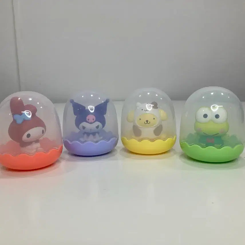 [BUNJANG] Sanrio Characters Capsule Figures Set of 4 / 산리오 캐릭터 캡슐 피규어 4종 일괄