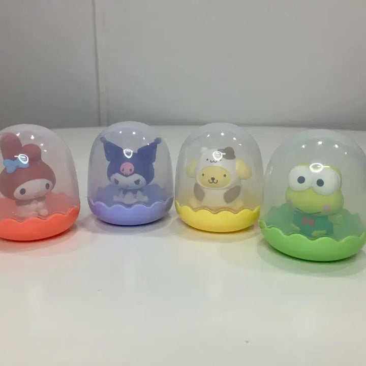 [BUNJANG] Sanrio Characters Capsule Figures Set of 4 / 산리오 캐릭터 캡슐 피규어 4종 일괄
