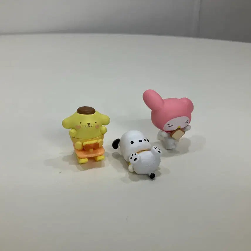 [BUNJANG] Sanrio Gachapon Figures 3 Types Bundle Set / 산리오 가챠 피규어 3종 일괄