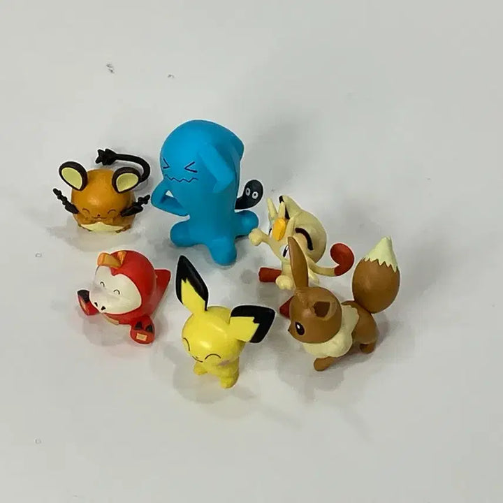 [BUNJANG] Pokemon Mini Figure Gacha Set / 포켓몬스터 미니 피규어 가챠 6종 일괄
