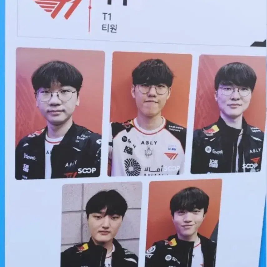 [BUNJANG] T1 MSI Limited Edition Photocard / MSI 한정 티원 T1 단체 포토카드 판매합니다