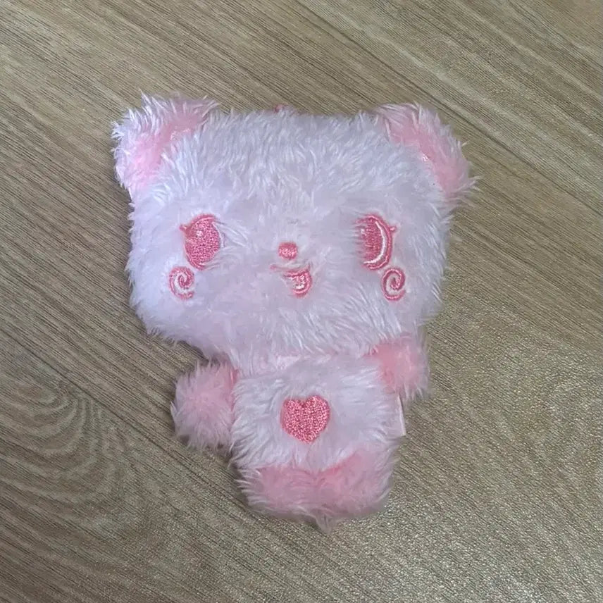 [BUNJANG] NCT WISH Color Wishdoll Sakuya Pink Plush Keychain / 엔시티위시 컬러위시돌 핑크 분홍 사쿠야 팡이 인형키링