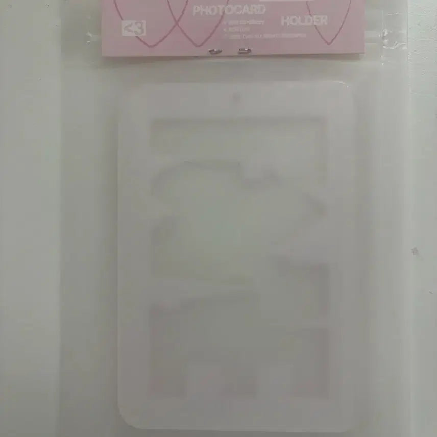 [BUNJANG] TWICE LOVE Photocards Holder Pink White / TWO LOVE 러브 포카홀더 러브홀더 핑크화이트