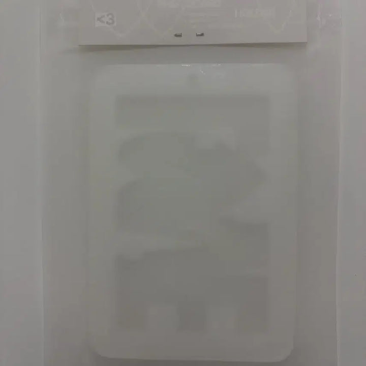 [BUNJANG] TWICE LOVE Photocard Holder White Gray / TWO LOVE 러브 포카홀더 화이트그레이
