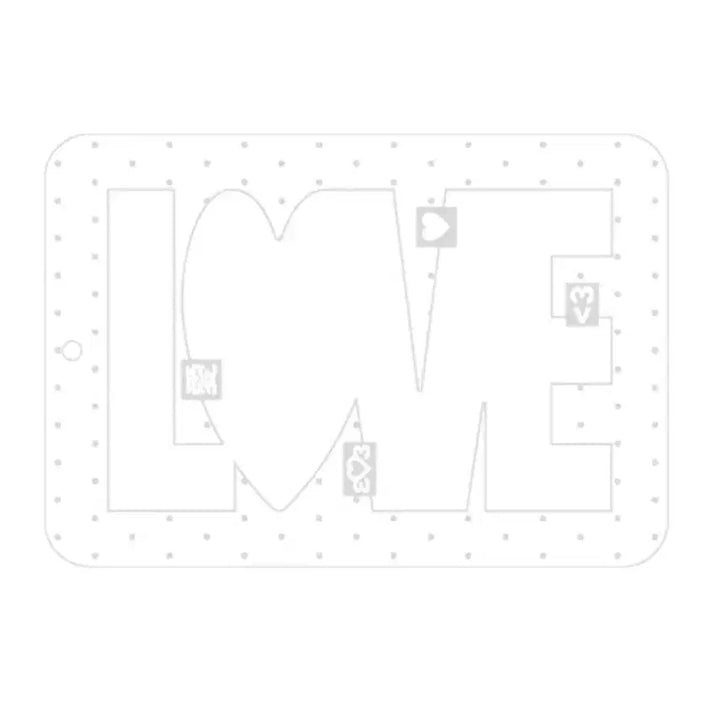 [BUNJANG] TWICE LOVE Photocard Holder White Gray / TWO LOVE 러브 포카홀더 화이트그레이