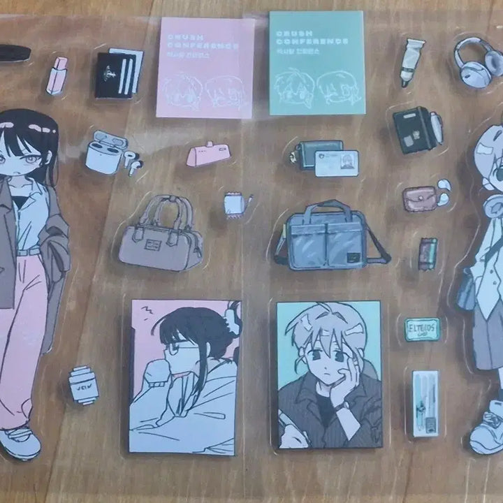 [BUNJANG] Gyeryan-nim Lily (GL) Unrequited Love Conference Sticker / 계란님 백합(gl) 짝사랑 컨퍼런스 스티커 판매