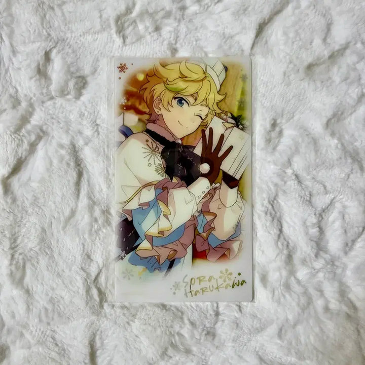 [BUNJANG] Ensemble Stars! Wonderland Photocard Haruka &amp; Sora Switch Chuusuta Winter Clear Card Blanco / 앙스타 원더랜드 포토카드 하루카와 소라 스위치 중스타 겨울 클카 블랑코