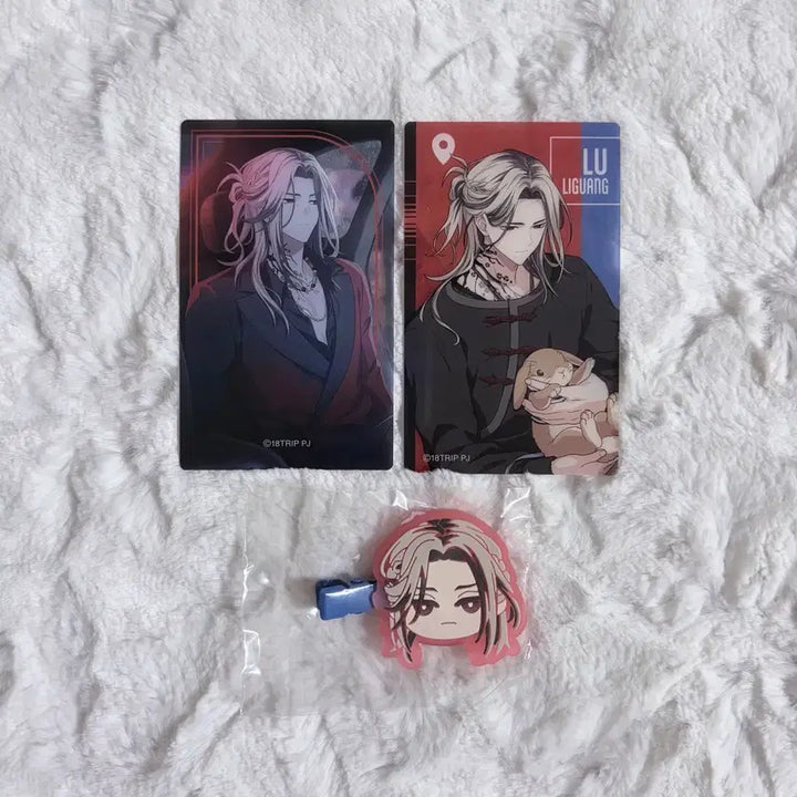 [BUNJANG] Atri R1ze Lu Ligh Twingkle Clear Card Mini Kore Hair Clip Set / 에이트리 R1ze 루 리광 클리어카드 미니코레 머리핀 헤어클립18Trip