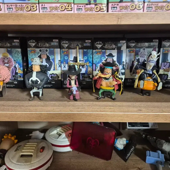 [BUNJANG] One Piece World Collectable Figure Shichibukai Set / 원피스 월드 콜렉터블 피규어 ㅇ칠무해