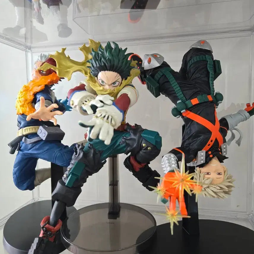 [BUNJANG] My Hero Academia Maximatic Izuku Midoriya, Katsuki Bakugo, Shoto Todoroki Figure Set / 나히아 맥시매틱 미도리야 ,바쿠고, 쇼토 피규어 나의히어로아카데미아