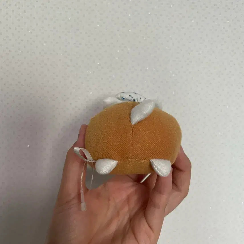 [BUNJANG] San-X Nyan Nyan Nyan Ko Onsen Manju Keyring Plush / 산엑스 냥냥냥코 온천만쥬 키링 인형