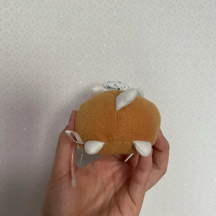 [BUNJANG] San-X Nyan Nyan Nyan Ko Onsen Manju Keyring Plush / 산엑스 냥냥냥코 온천만쥬 키링 인형