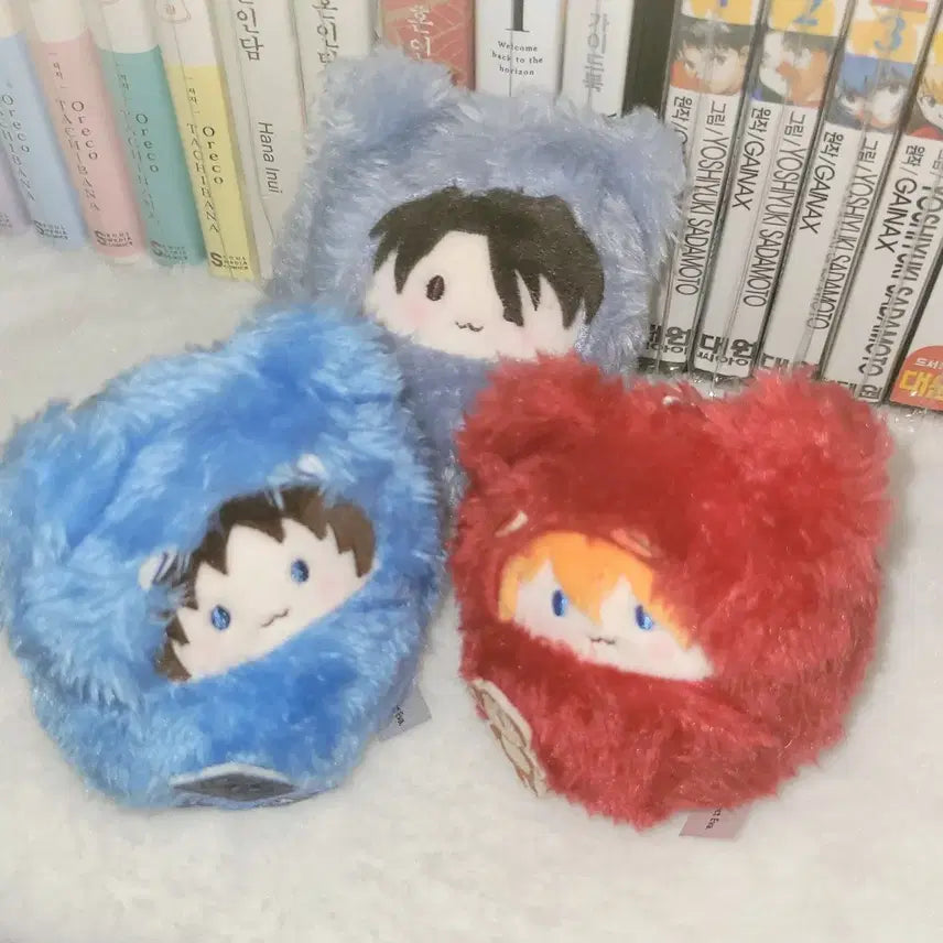 [BUNJANG] Evangelion Tapinui Shinji, Asuka, Kaji Bundle Set / 에반게리온 타피누이 신지,아스카,카지 일괄