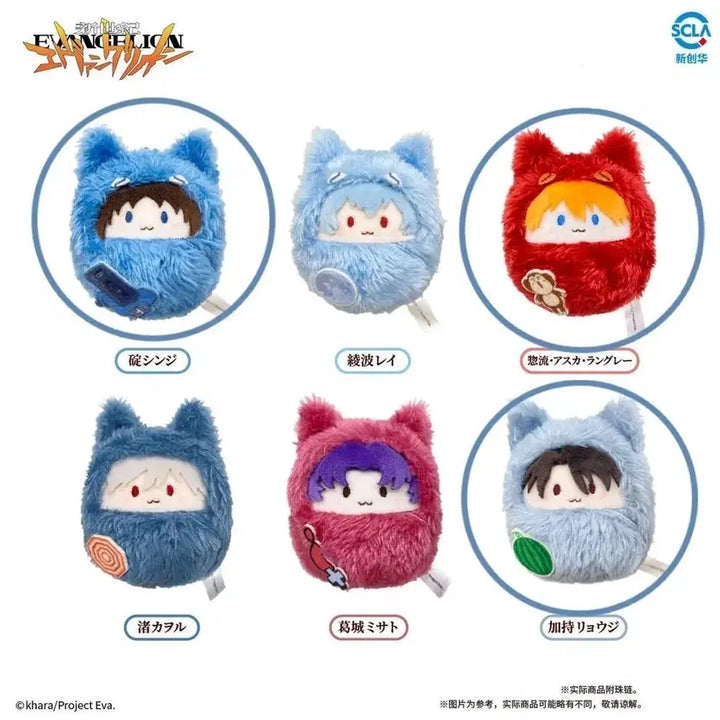 [BUNJANG] Evangelion Tapinui Shinji, Asuka, Kaji Bundle Set / 에반게리온 타피누이 신지,아스카,카지 일괄