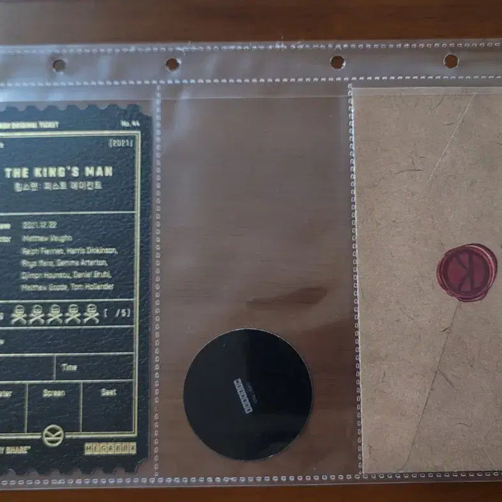 [BUNJANG] Kingsman: The First Agent Original Ticket / 킹스맨 오리지널 티켓 (미션지X)