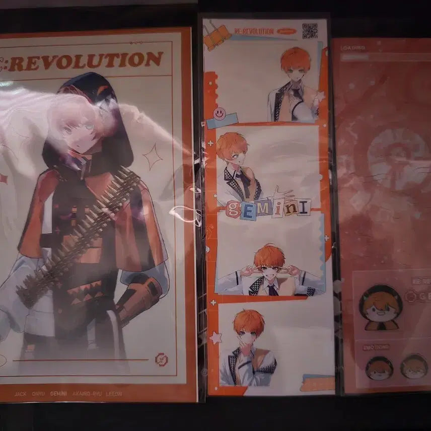 [BUNJANG] LeRêve Revolution Gemini Print Pack, Sticker / 리레볼루션 제미니 프박,스티커