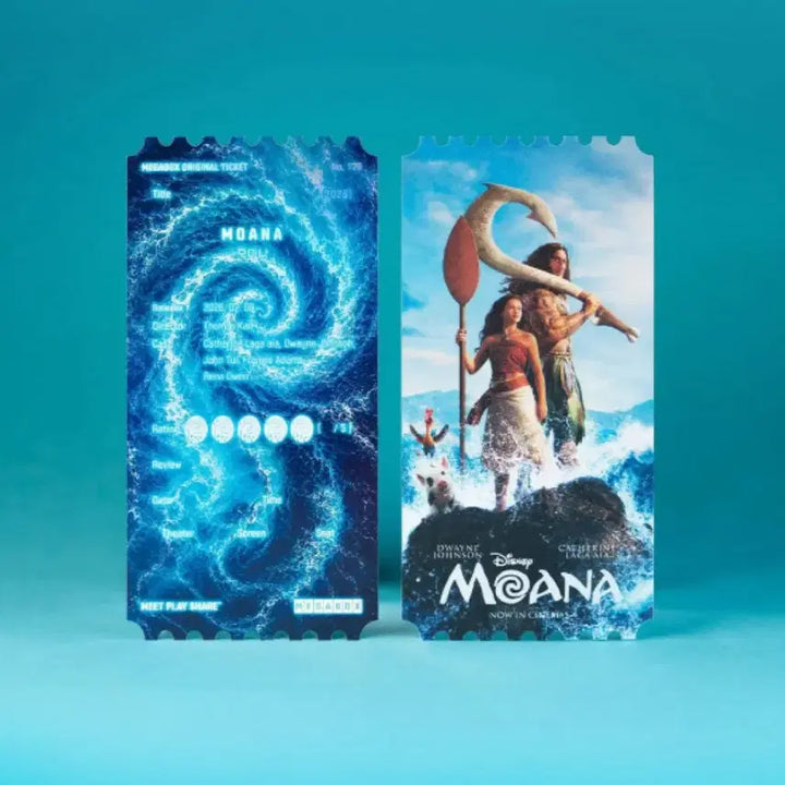 [BUNJANG] Moana Original Ticket, TTT, IMAX, 4DX, and Gwang-eum Posters / [모아나] TTT/오리지널티켓/아이맥스/4DX/광음 포스터
