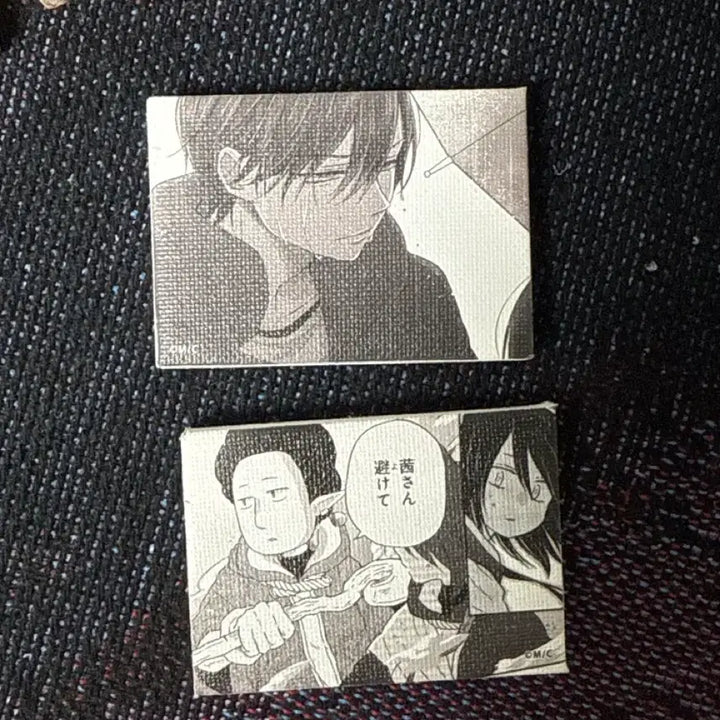 [BUNJANG] My Love Story with Yamada-kun Original Art Mini Canvas Art Bundle / 야마다군과 lv999 원화 특전 2종 일괄