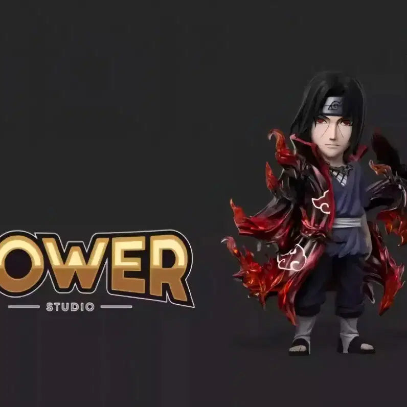 [BUNJANG] Power Naruto Itachi Version 2.0 Clear Type Resin Statue (Sealed) / power 나루토 이타치 월콜레진 미개봉 판매합니다