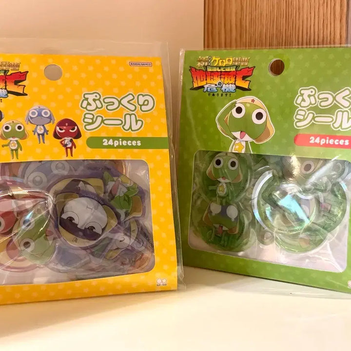 [BUNJANG] Keroro New Movie Sticker Set (24 pcs) / 케로로 신상 극장판 스티커 24개입