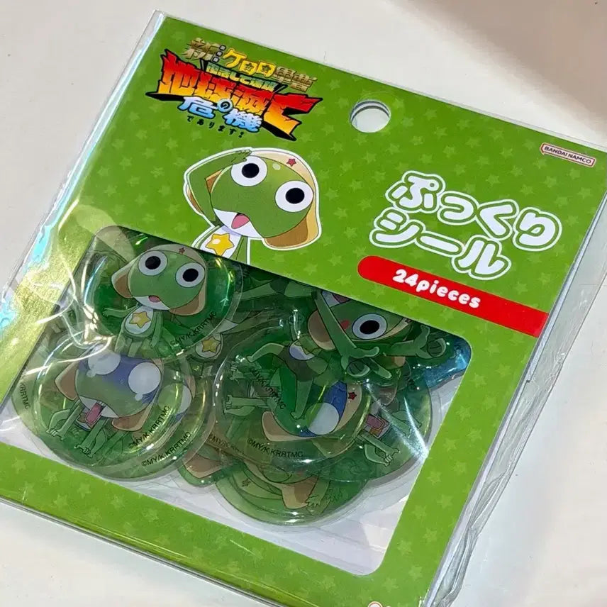 [BUNJANG] Keroro New Movie Sticker Set (24 pcs) / 케로로 신상 극장판 스티커 24개입