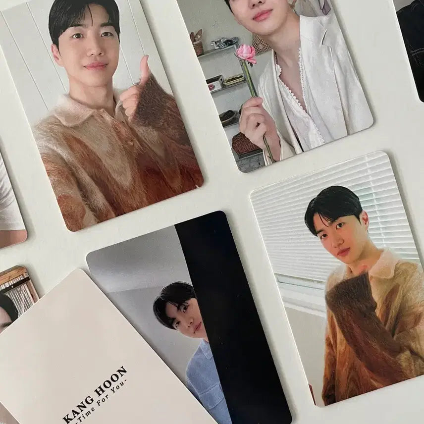 [BUNJANG] Kang Hoon 1st Japan Fan Meeting Photocard Bundle Set / 배우 강훈 일본 팬미팅 포카 (일괄) + 친필 싸인