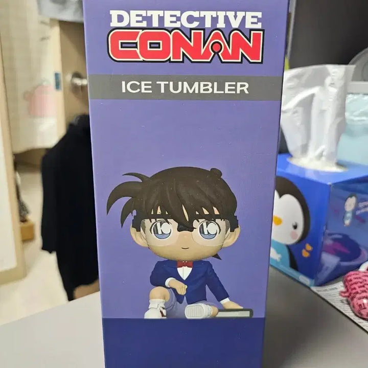 [BUNJANG] Detective Conan Conan Figure Iced Tumbler / 명탐정코난 코난 피규어 아이스텀블러