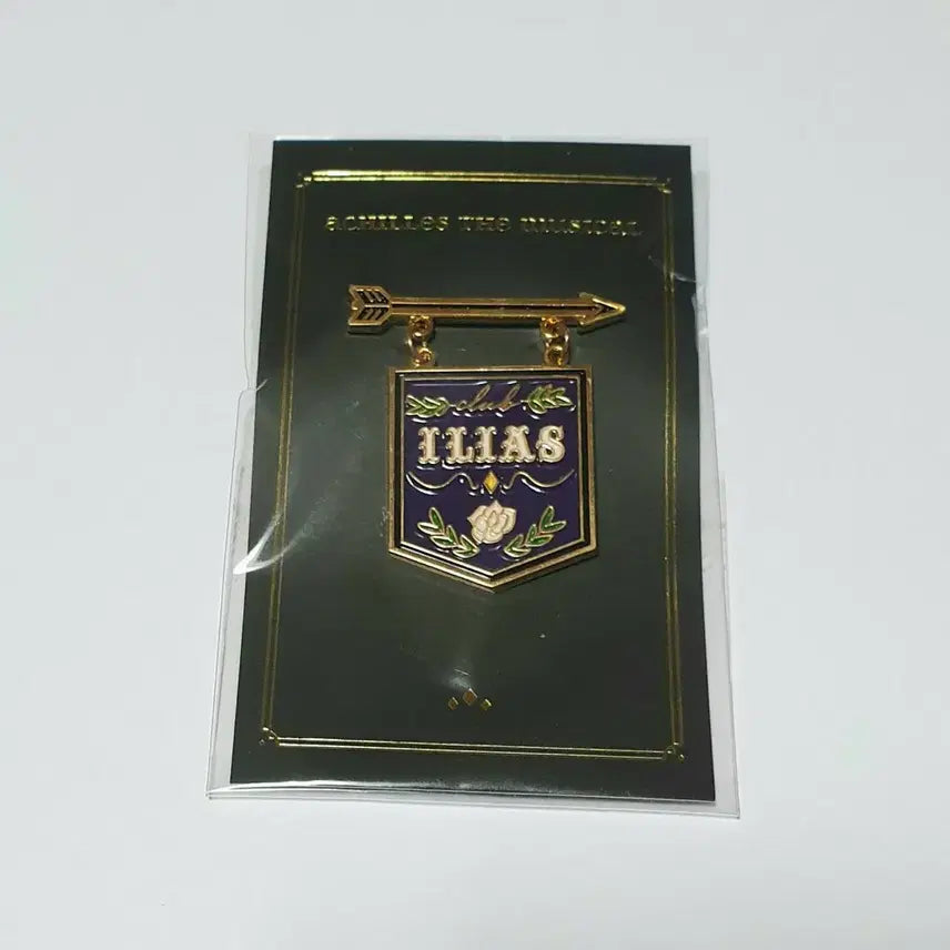 [BUNJANG] Musical Achilles Premiere MD Club Iliad Sign Badge / 연뮤 20 뮤지컬 아킬레스 초연 엠디 클럽 일리아스 간판 뱃지