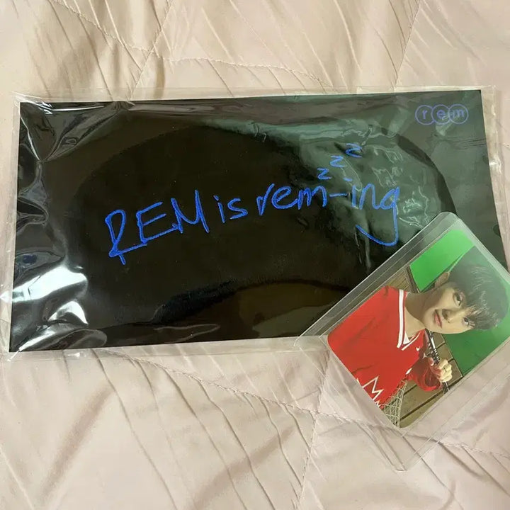 [BUNJANG] NCT Mark REM Sleep Mask / 구 엔시티 마크 렘 rem 수면안대 양도