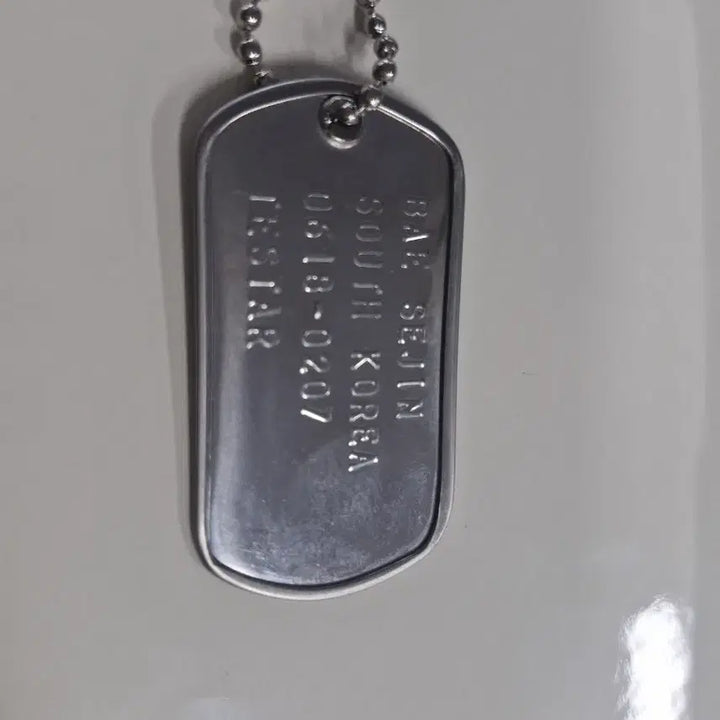[BUNJANG] BAE SEUNGMIN Dog Tag / 배세진 군번줄