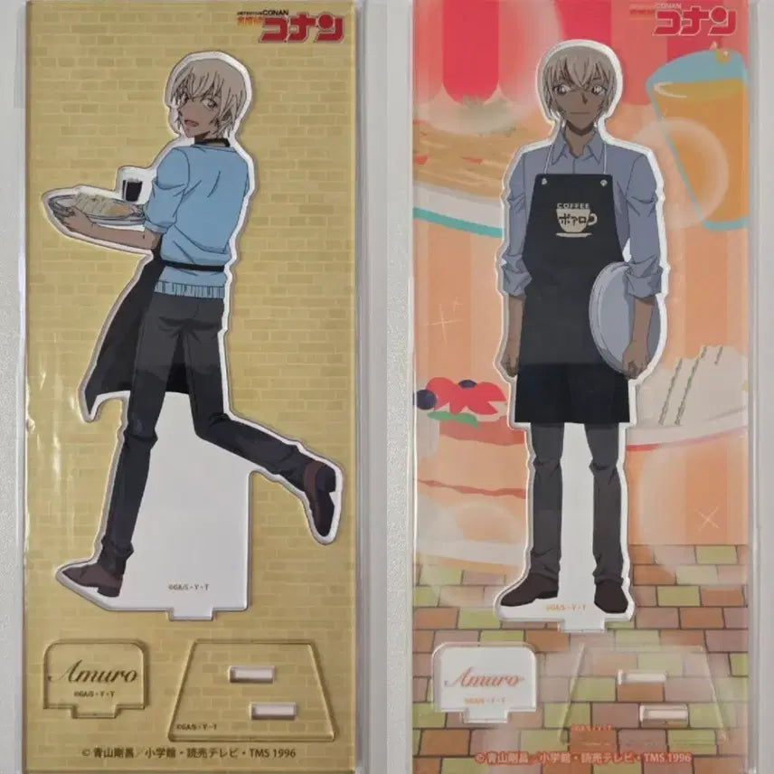 [BUNJANG] Conan Amuro Acrylic Stand Bundle Set (Vol. 7 &amp; Vol. 17) / 코난 아무로 아크릴스탠드 2개 일괄판매