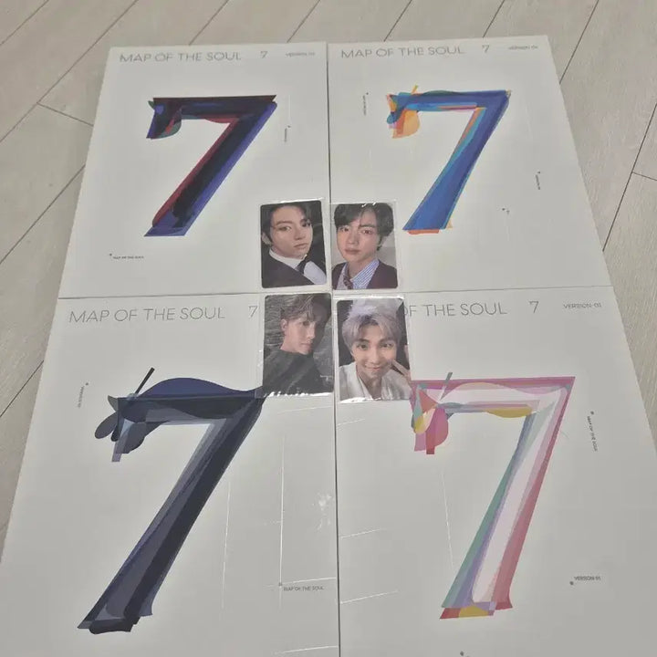 [BUNJANG] BTS MAP OF THE SOUL: 7 Bundle Set Photocard / 방탄소년단 맵옵솔 앨범 일괄 판맨 포토카드 포함