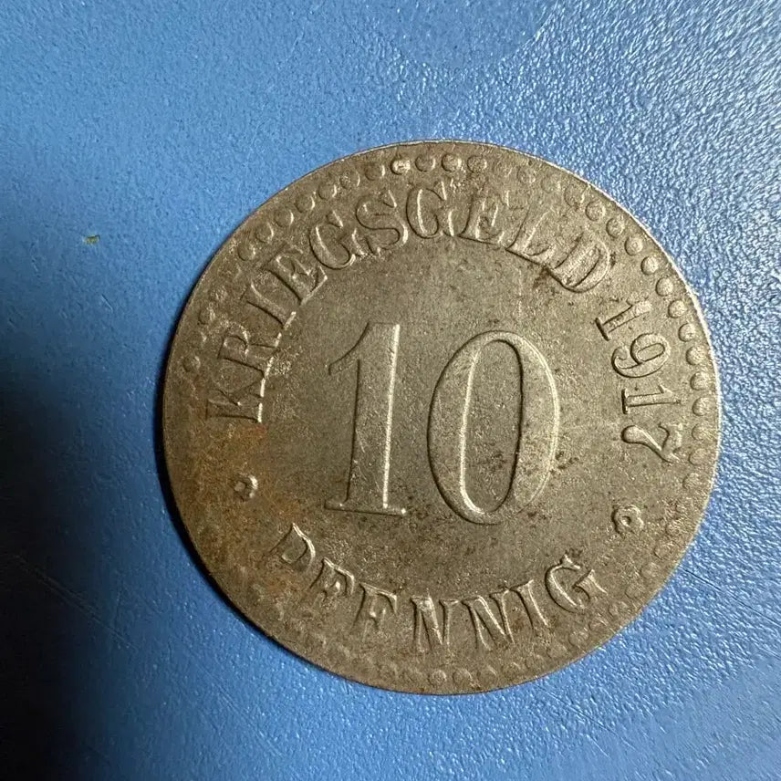 [BUNJANG] German States, Cassel, 10 Pfennig, 1917 / 독일, Residenzstadt Cassel, 10페니그, 1917