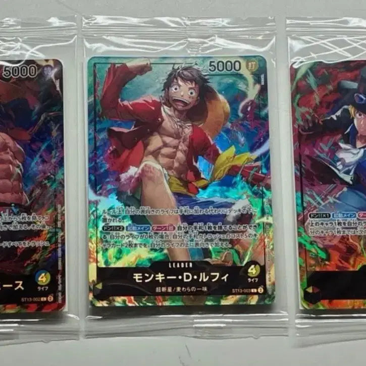 [BUNJANG] One Piece Card Seven-Eleven Limited Promo Set / 원피스 카드 세븐일레븐(7-Eleven) 한정 프로모 3종 세트 판매