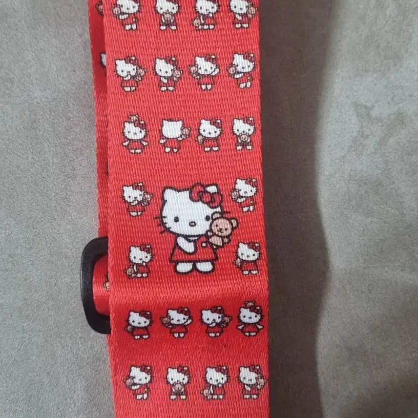 [BUNJANG] Sanrio Hello Kitty Guitar Strap (Corona Brand) / [정품] 고전 키티 기타 밴드줄 (코로나 브랜드)