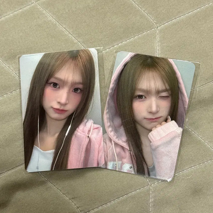[BUNJANG] RESCENE Mina Mina Pluschat Lip Balm Photocard / 리센느 미나미 플러스챗 립밤 포카 / 모에소매 줄이어폰 싸인 폴라 미공포