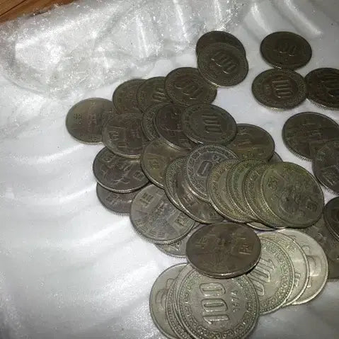 [BUNJANG] 1974 100 Won Coin Collection (30 pieces) / 100원 동전 30개 1974년 중고