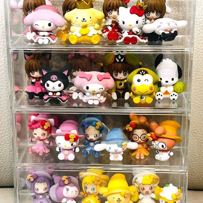 [BUNJANG] Sanrio Collaboration Gacha Cherry Parts 1-3 Full Set &amp; Remy Parts 1-2 Full Set Bundle / 산리오 콜라보 가챠 체리 1,2,3탄 풀셋 / 레미 1,2탄 풀셋 일괄