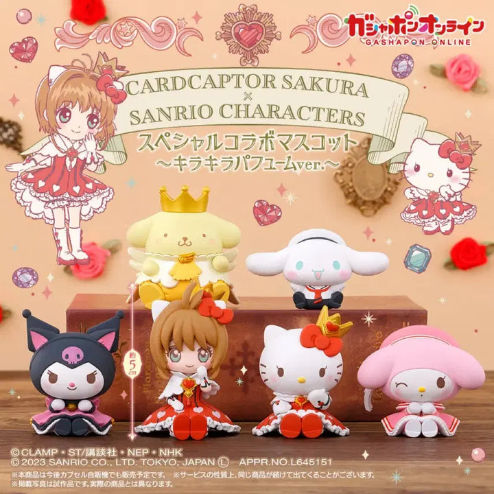 [BUNJANG] Sanrio Collaboration Gacha Cherry Parts 1-3 Full Set &amp; Remy Parts 1-2 Full Set Bundle / 산리오 콜라보 가챠 체리 1,2,3탄 풀셋 / 레미 1,2탄 풀셋 일괄