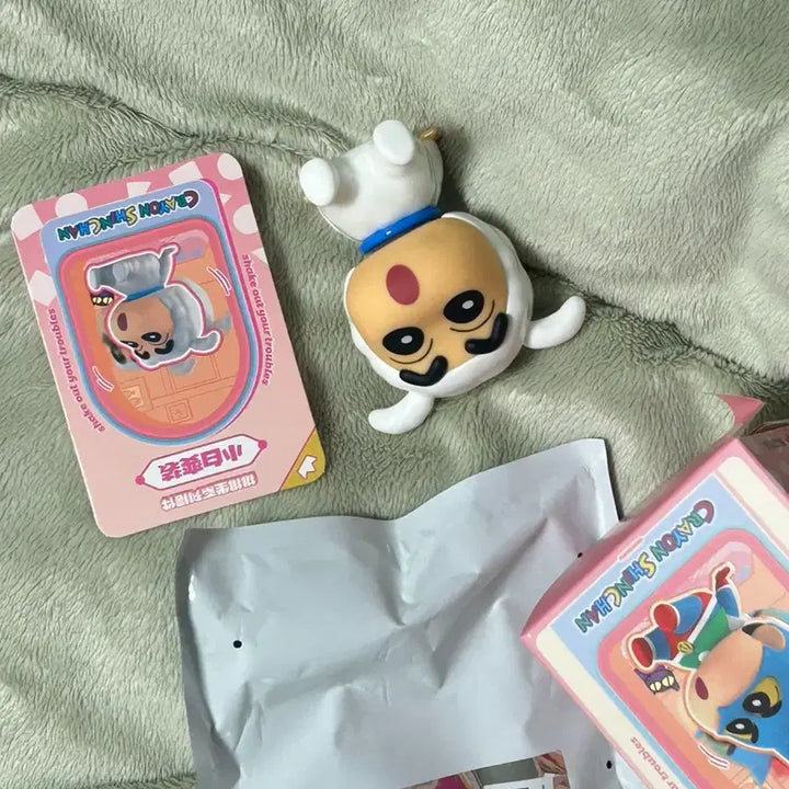 [BUNJANG] Crayon Shin-chan Whitey Costume Bobblehead Figure / 박스0,새상품) 짱구는 못말려 흰둥이 코스튬 흔들흔들 피규어