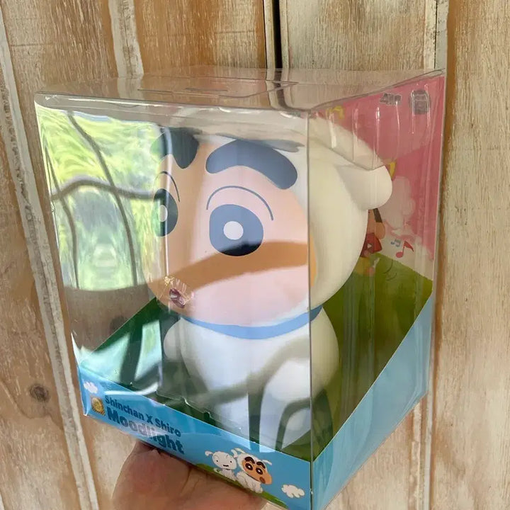 [BUNJANG] Crayon Shin-chan Shiro Costume Figure Mood Lamp / 미개봉 새상품) 짱구 흰둥이 코스튬 피규어 무드등
