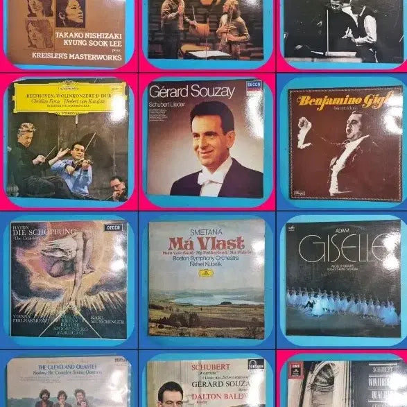 [BUNJANG] Classical LP Collection (30 Titles, 38 Records) - NM/NM / 클래식 LP 30종 38LP NM/NM