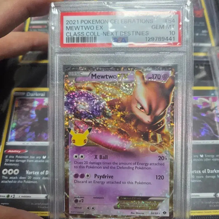 [BUNJANG] Pokemon TCG 25th Anniversary Mewtwo Card PSA 10 (North America) / 포켓몬스터 PSA10 북미판 25주년 뮤츠 카드 판매